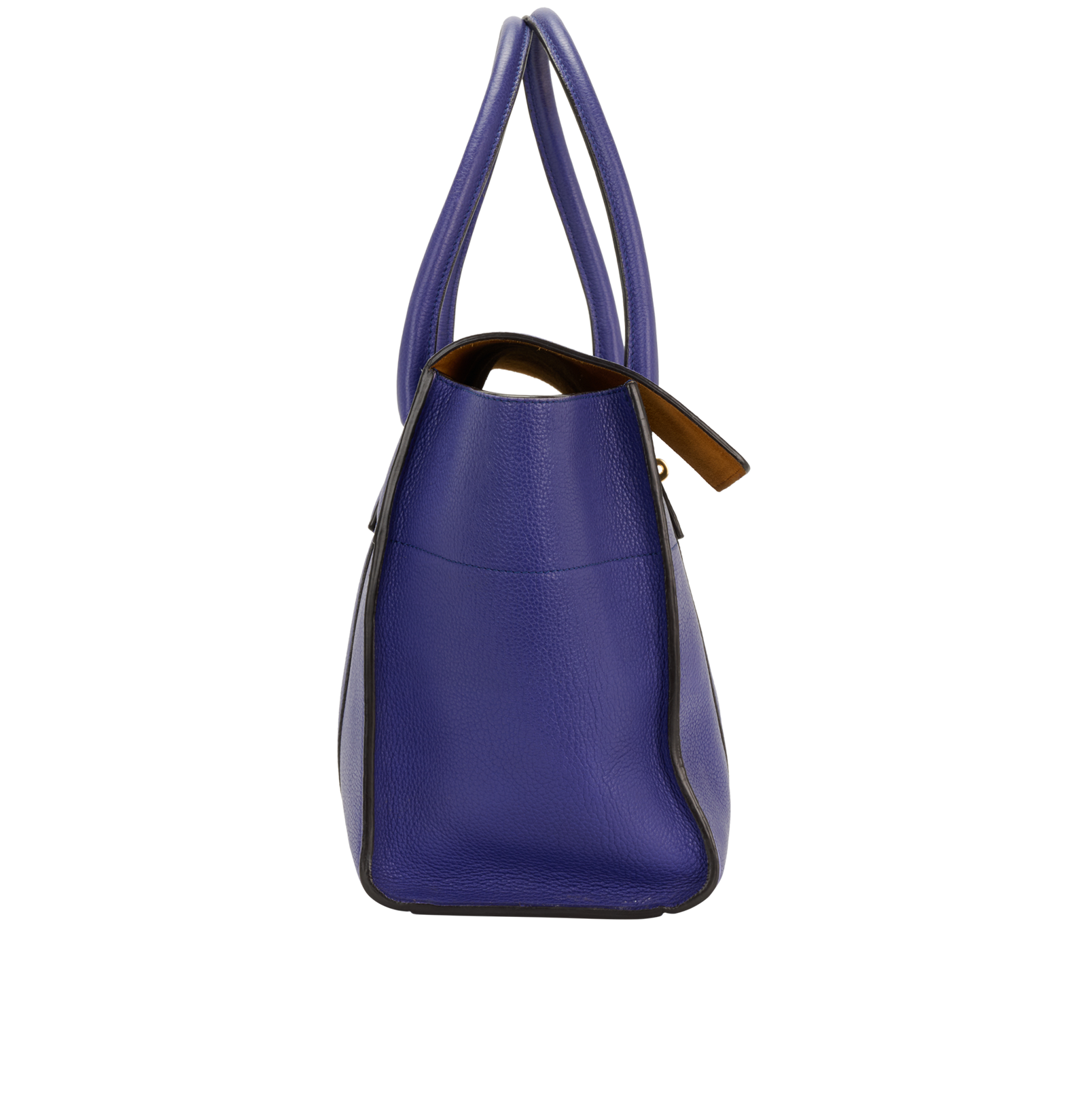 New Bayswater, &pound;450, Handbags, Blue, Leather, Side view
